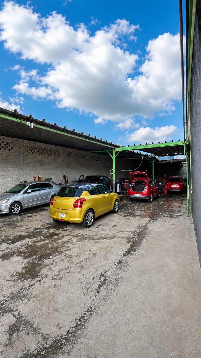 Instalaciones de Alpha Car Wash Constitución 1